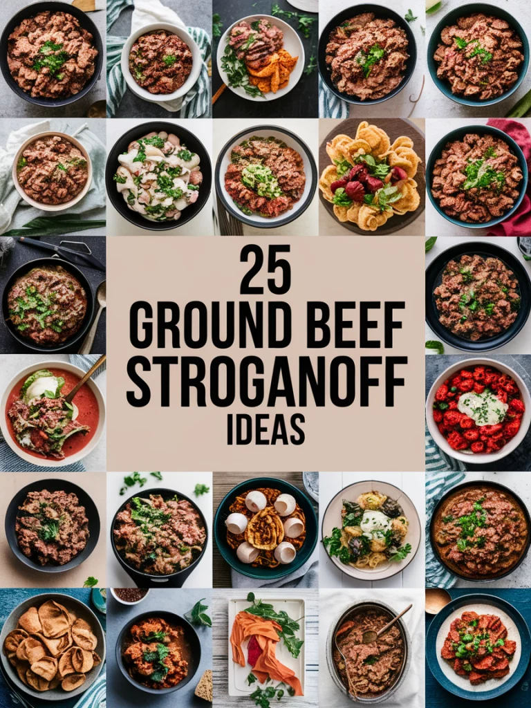 Ground Beef Stroganoff Meals