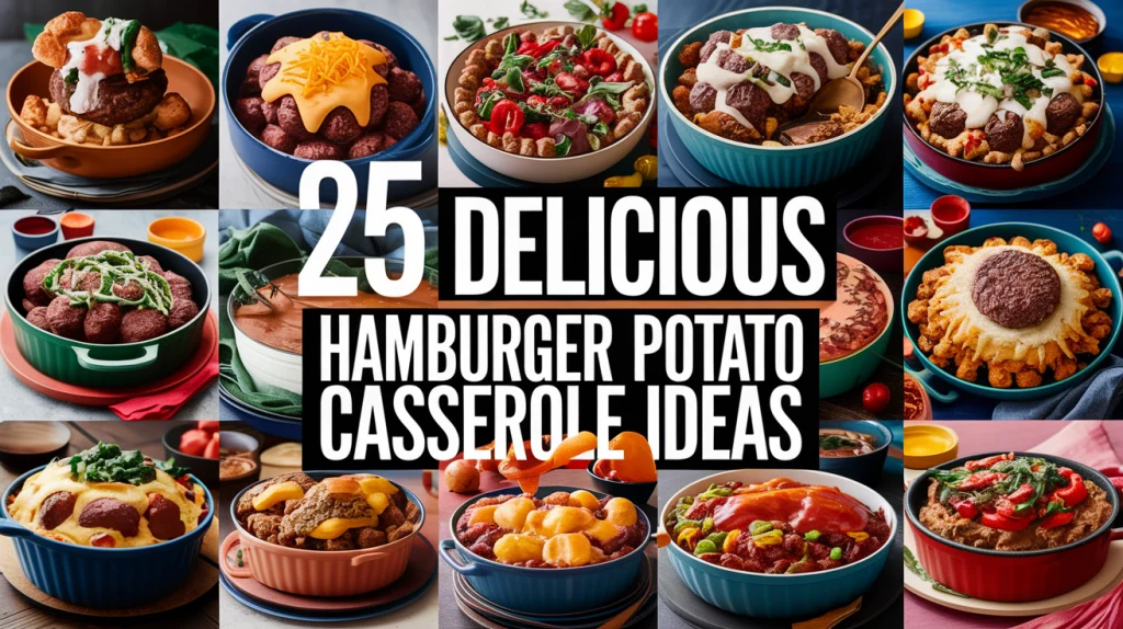 Hamburger Potato Casserole Recipes