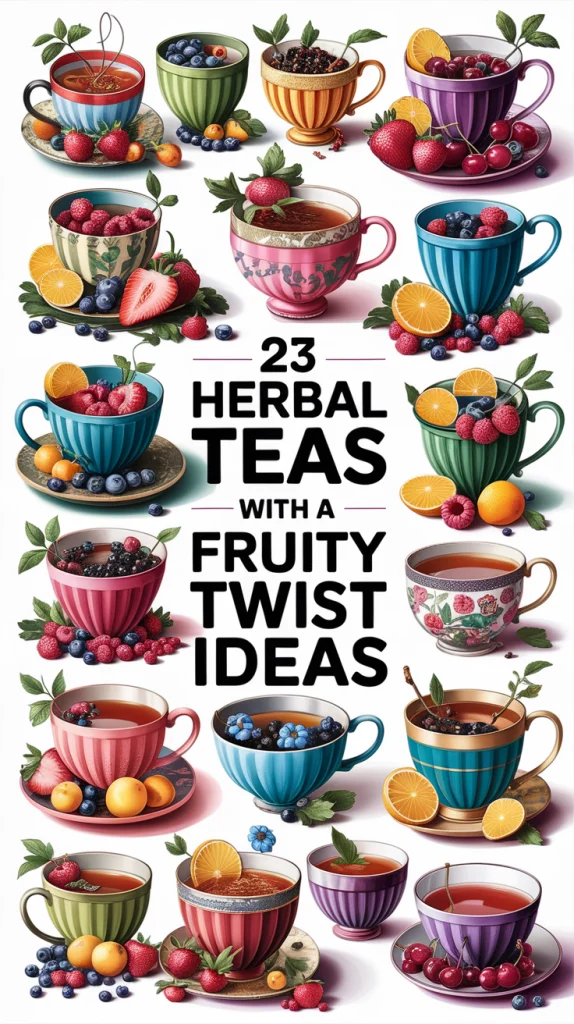 Herbal Teas with a Fruity Twist