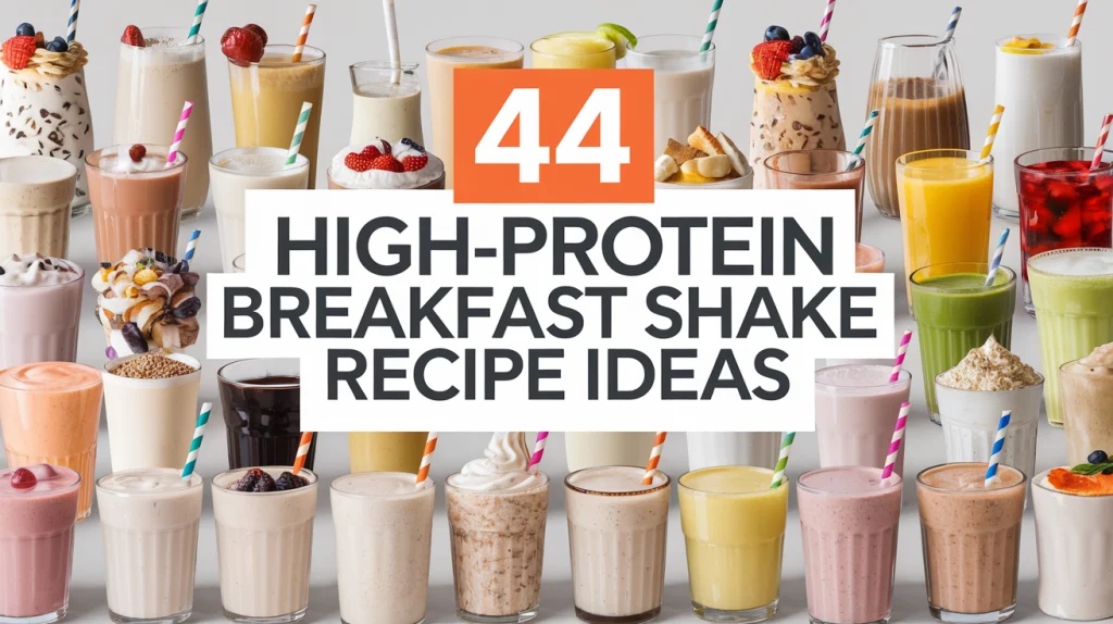 High-Protein Breakfast Shakes