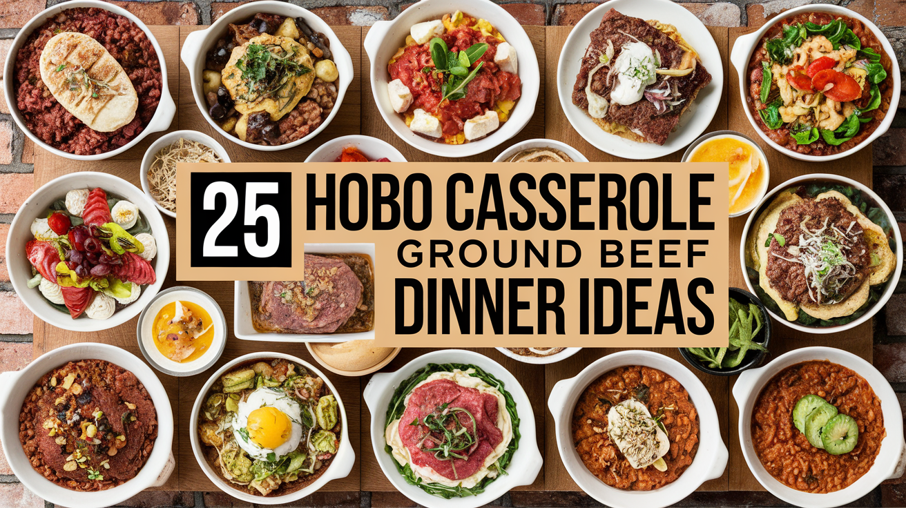 Hobo Casserole Ground Beef Dinner