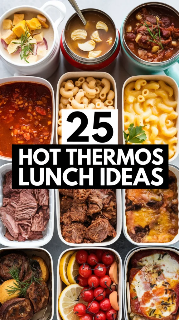 Hot Thermos Lunch Ideas