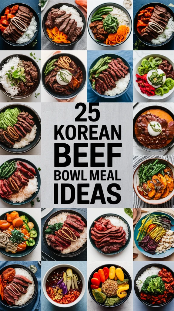 Korean Beef Bowl Meal