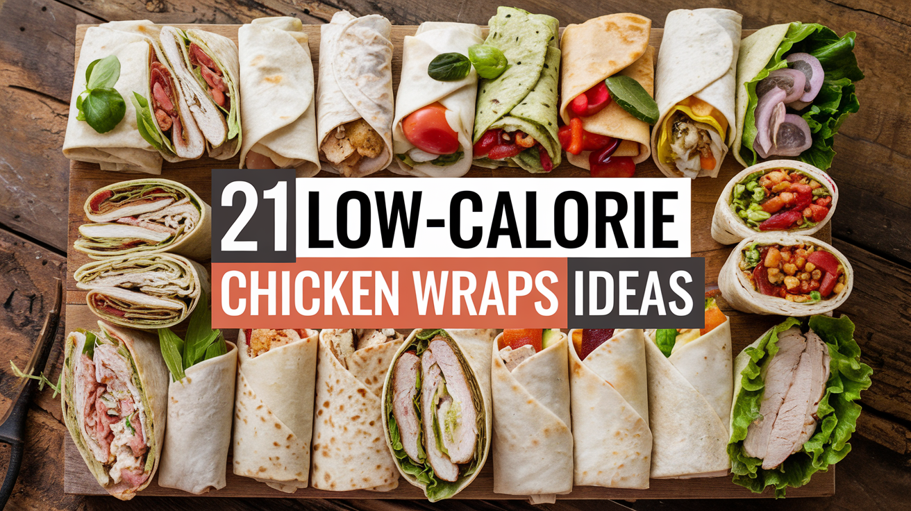 Low-Calorie Chicken Wraps