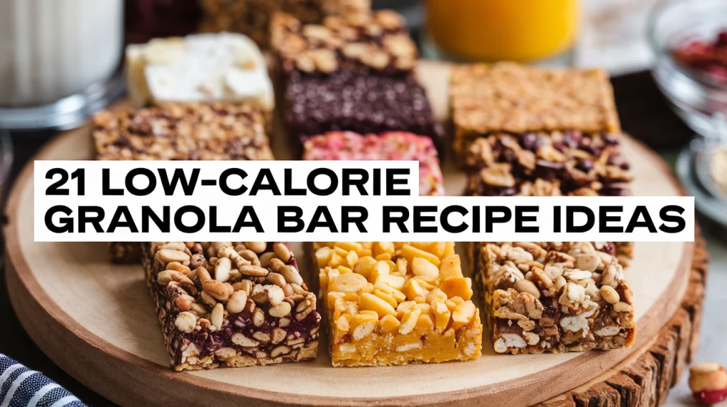 Low-Calorie Granola Bar