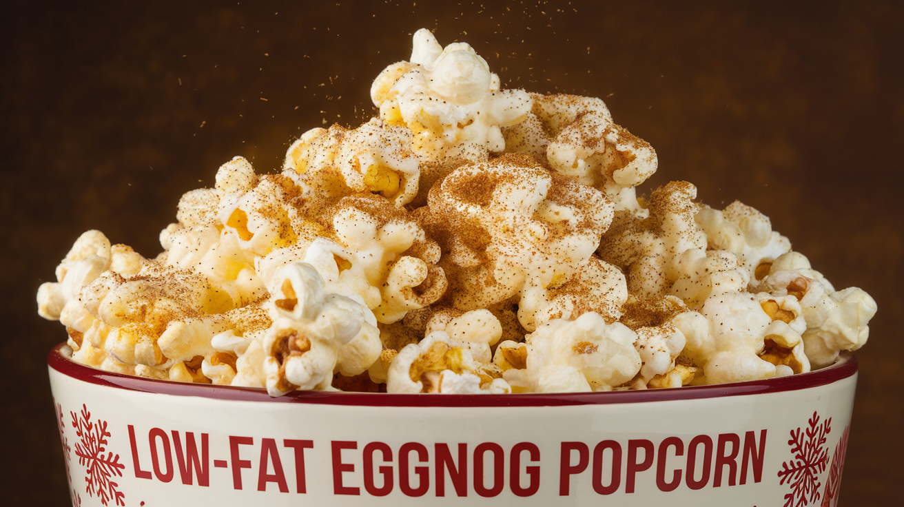 15 Delicious Low-Fat Eggnog Popcorn Recipes Under 250 Calories