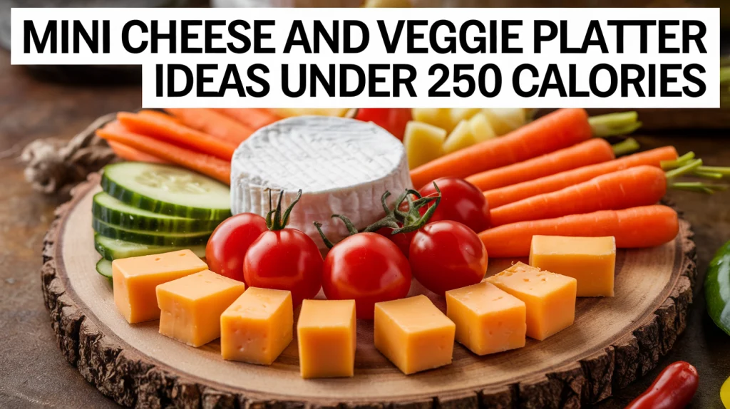 Mini Cheese and Veggie Platter Ideas