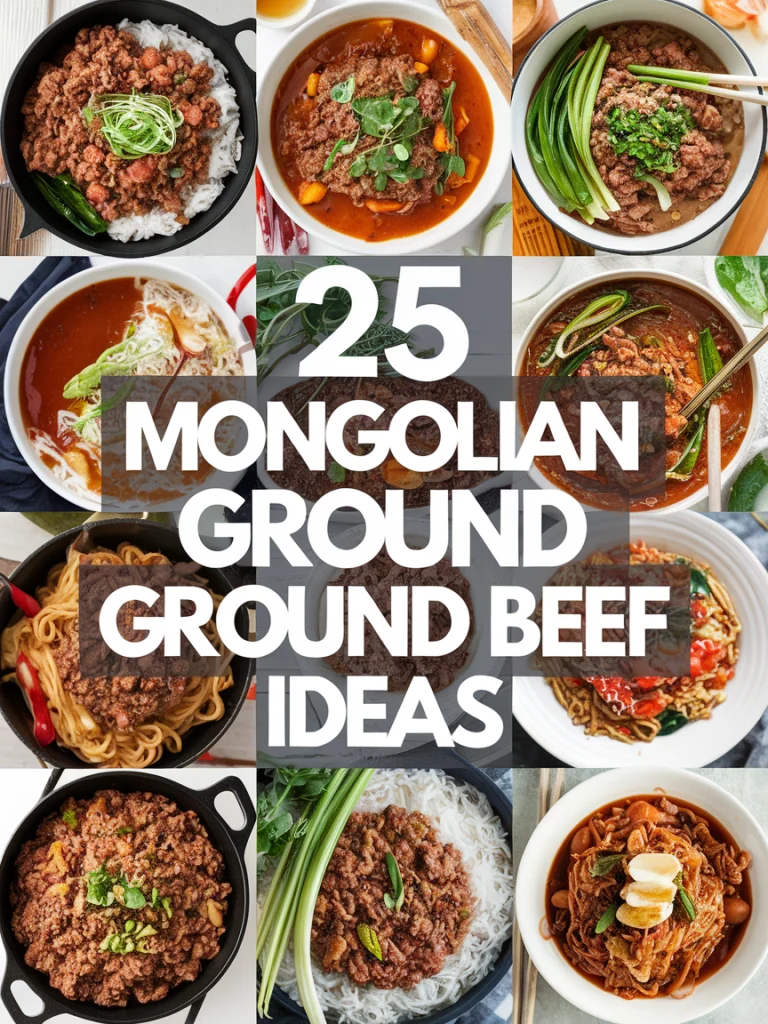 Mongolian Ground Beef