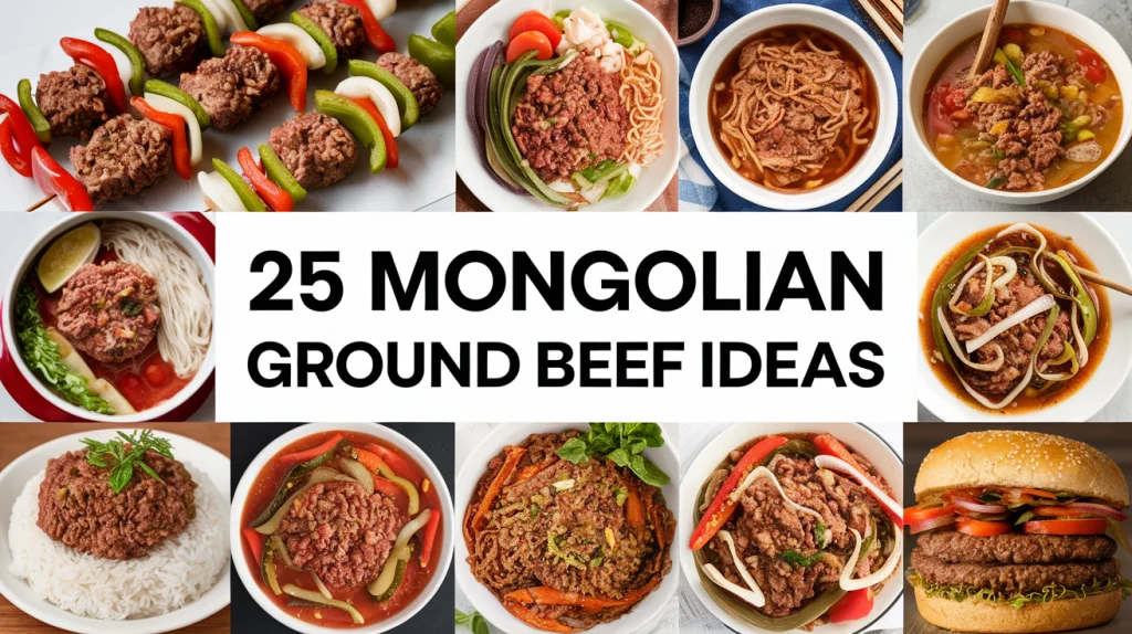 Mongolian Ground Beef