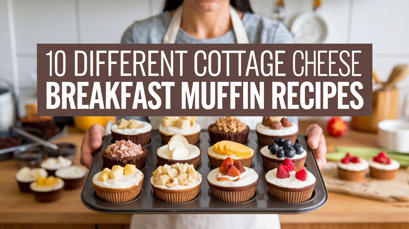 Cottage Cheese Breakfast Muffins