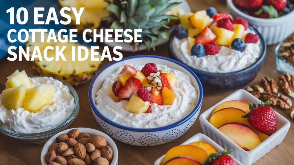 10 Easy Cottage Cheese Snack Ideas