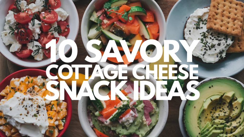 Savory Cottage Cheese Snack Ideas