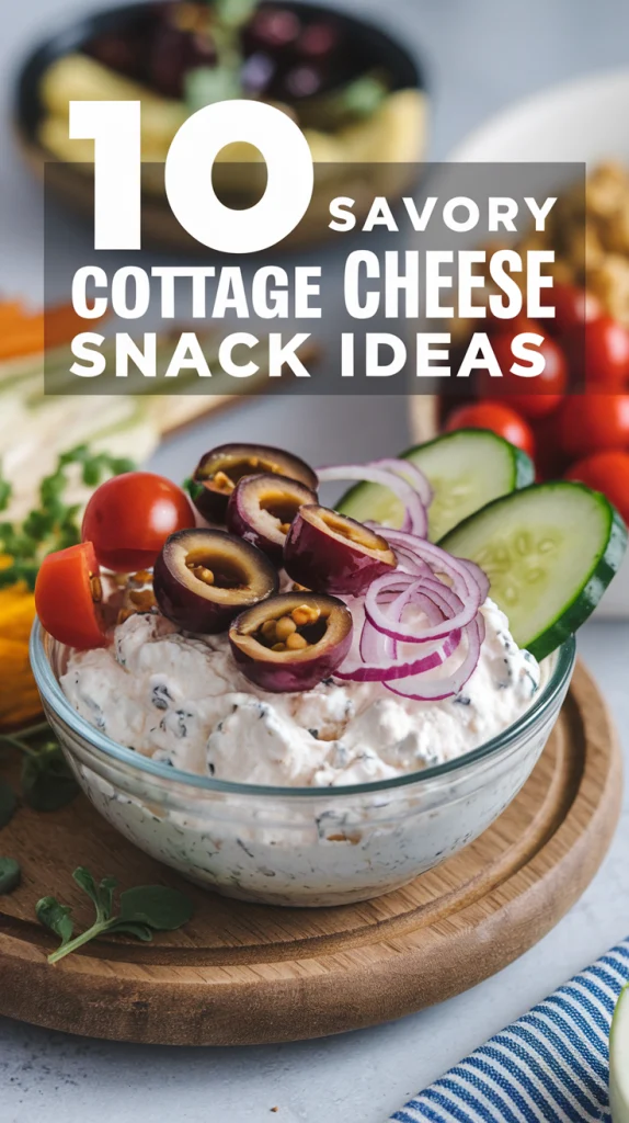 Savory Cottage Cheese Snack Ideas