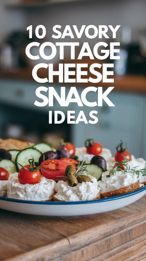 Savory Cottage Cheese Snack Ideas