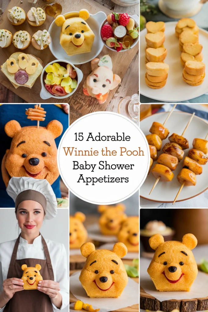 winnie the pooh baby shower appetizers