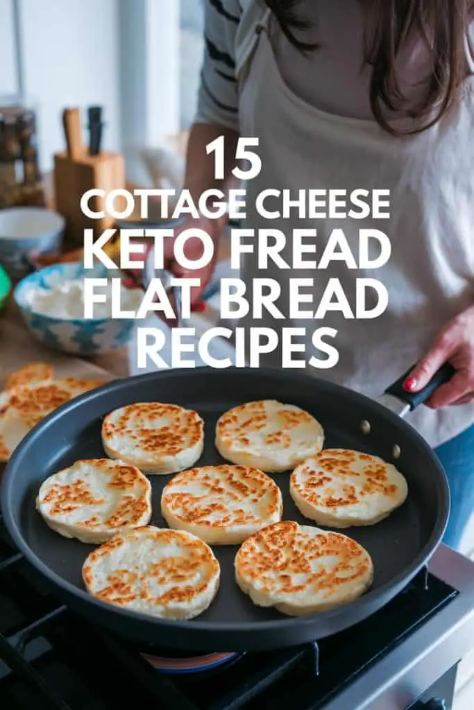 Cottage Cheese Flat Bread Keto