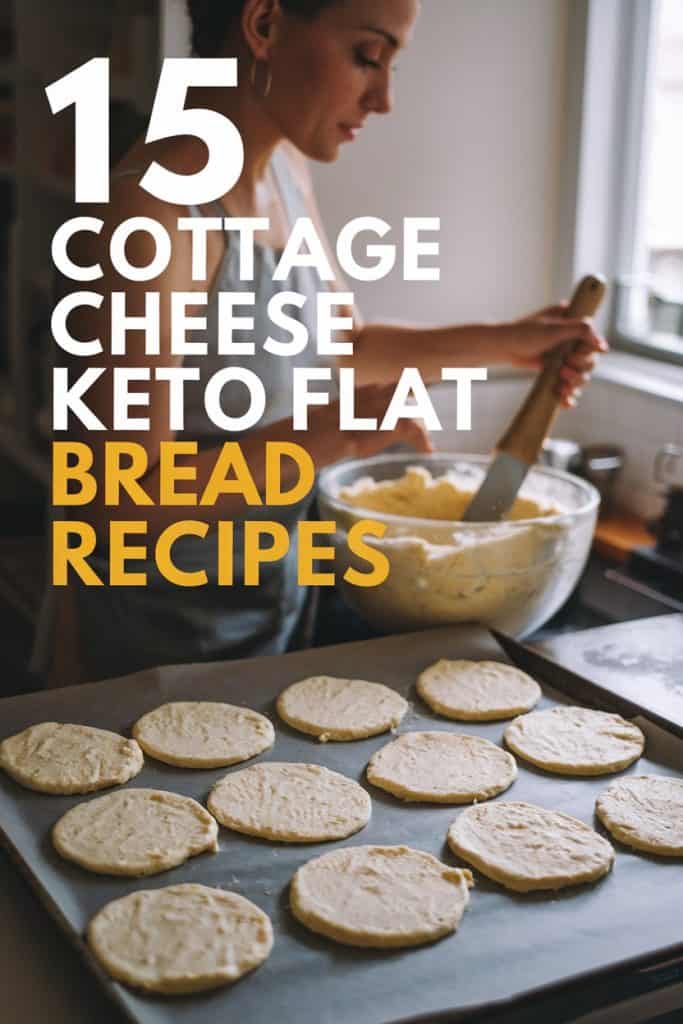 Cottage Cheese Flat Bread Keto