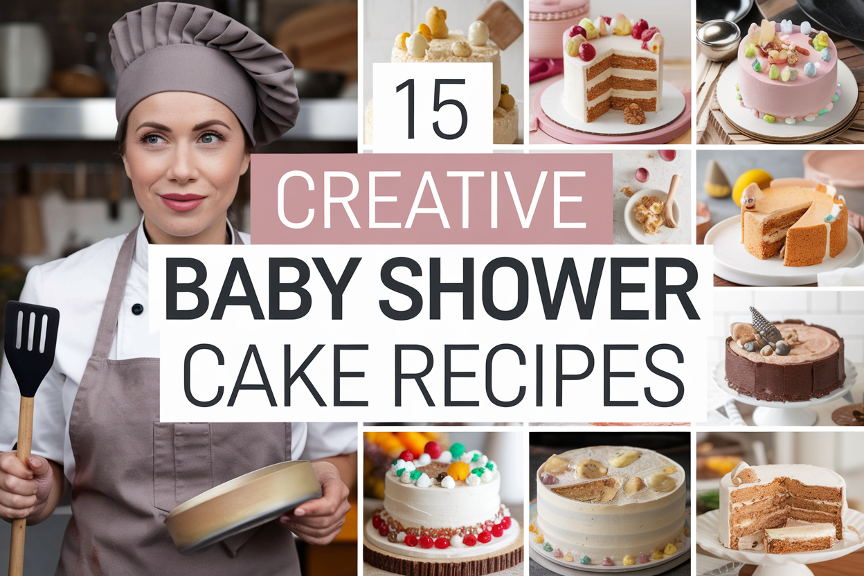 15 Creative Baby Shower Cake Recipes