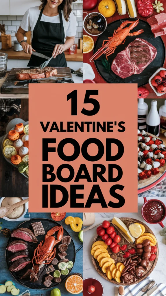 15 Creative Food Board Ideas for Valentine's Day