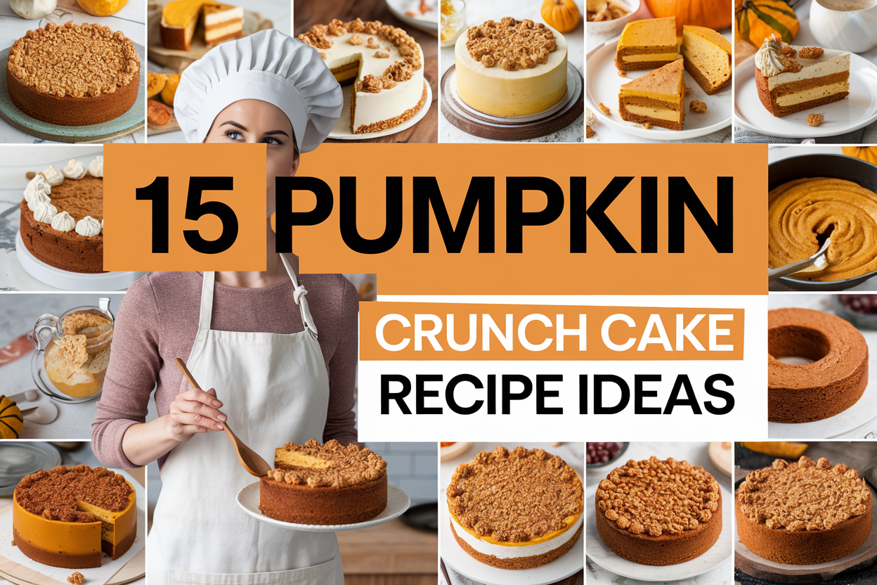 15 Delicious Pumpkin Crunch Cake Recipe Ideas to Try This Fall