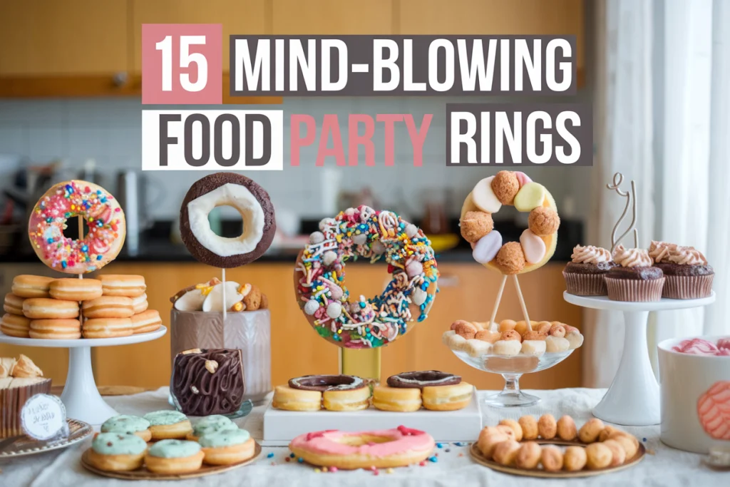 15 Mind-Blowing Food Party Rings