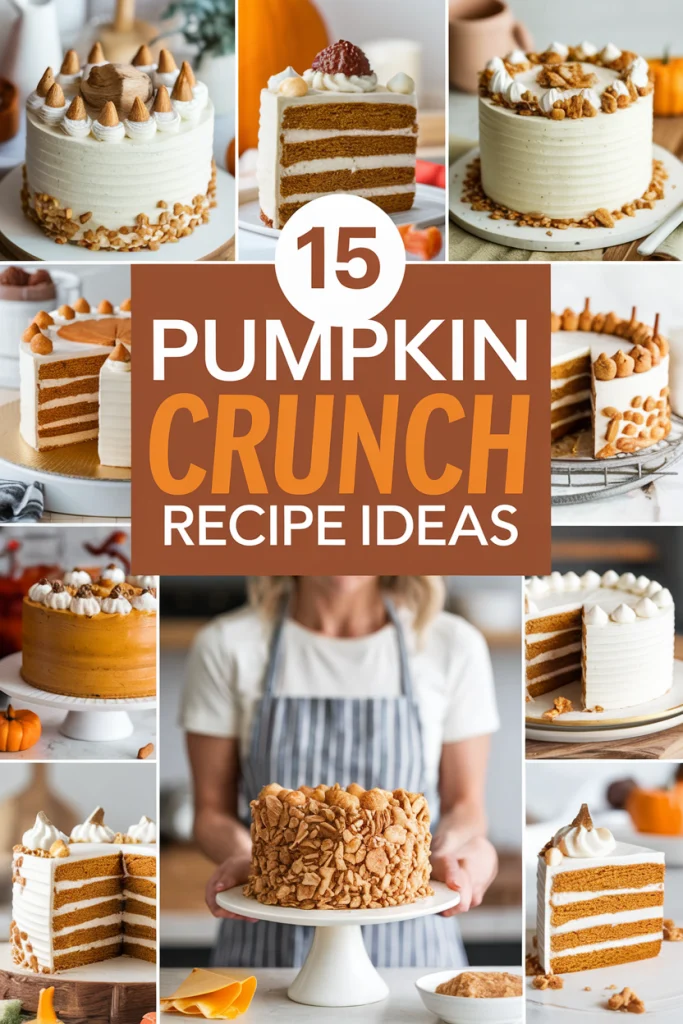 15 Pumpkin Crunch Cake Recipe Ideas