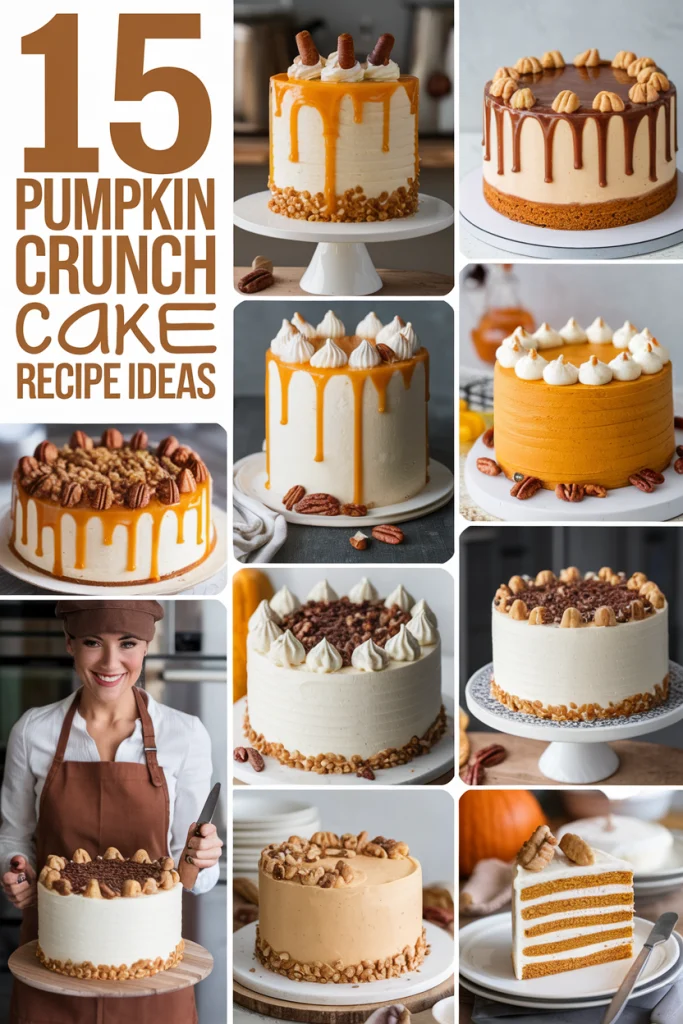 15 Pumpkin Crunch Cake Recipe Ideas