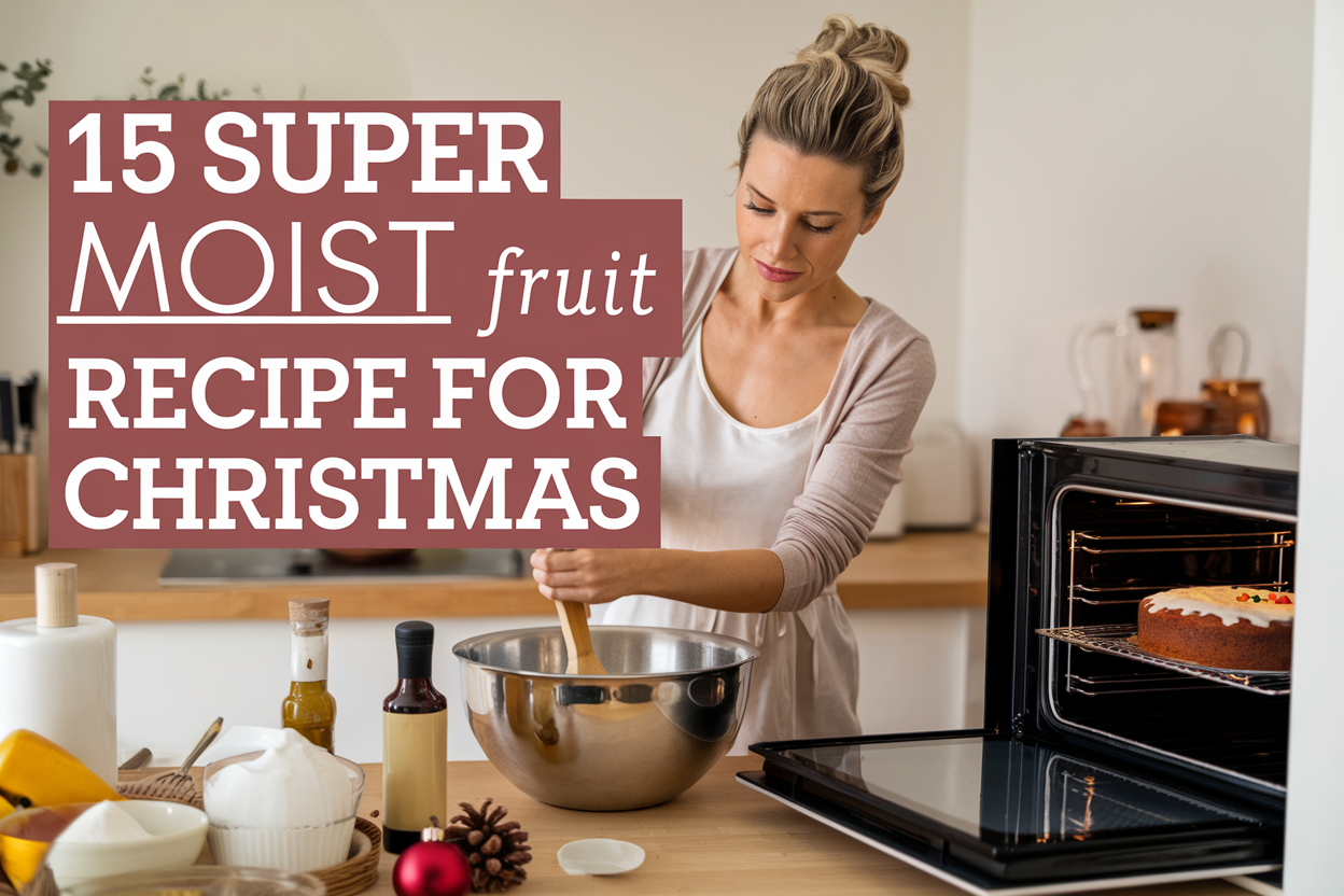 Super Moist Fruit Cake Recipes