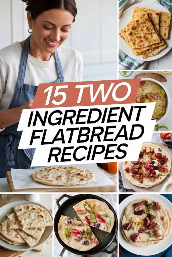  2 Ingredient Flatbread Recipes