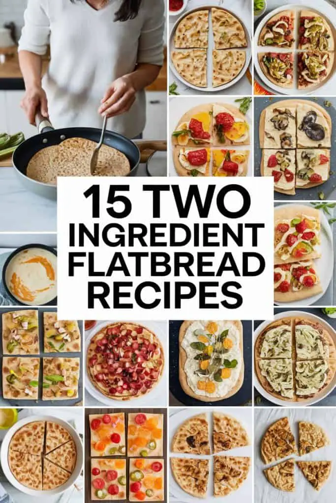  2 Ingredient Flatbread Recipes