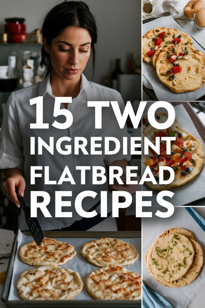  2 Ingredient Flatbread Recipes