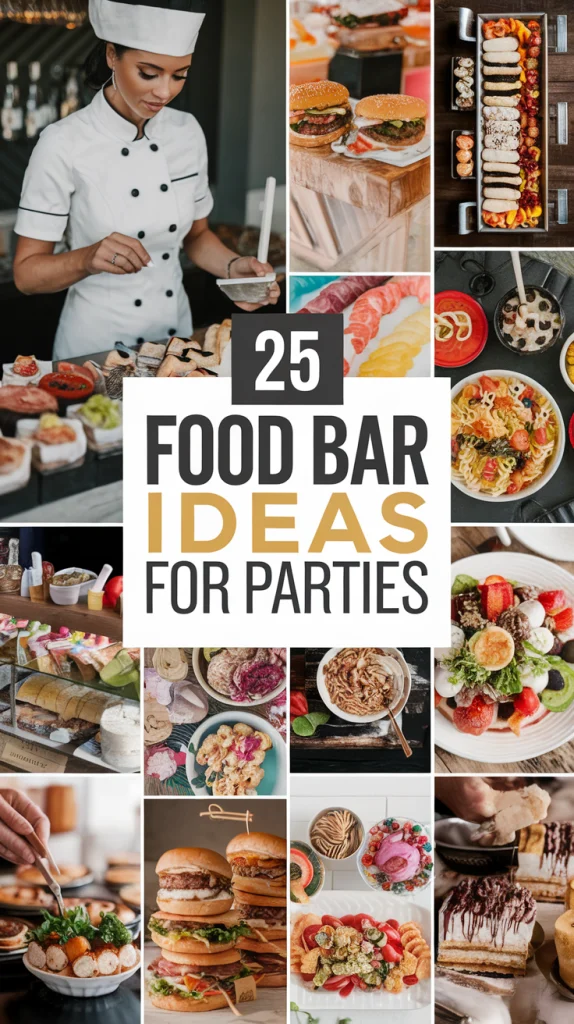 25 Creative Food Bar Ideas to Elevate Your Next Party