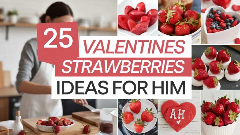 25 Creative Valentine's Strawberry Ideas for Him