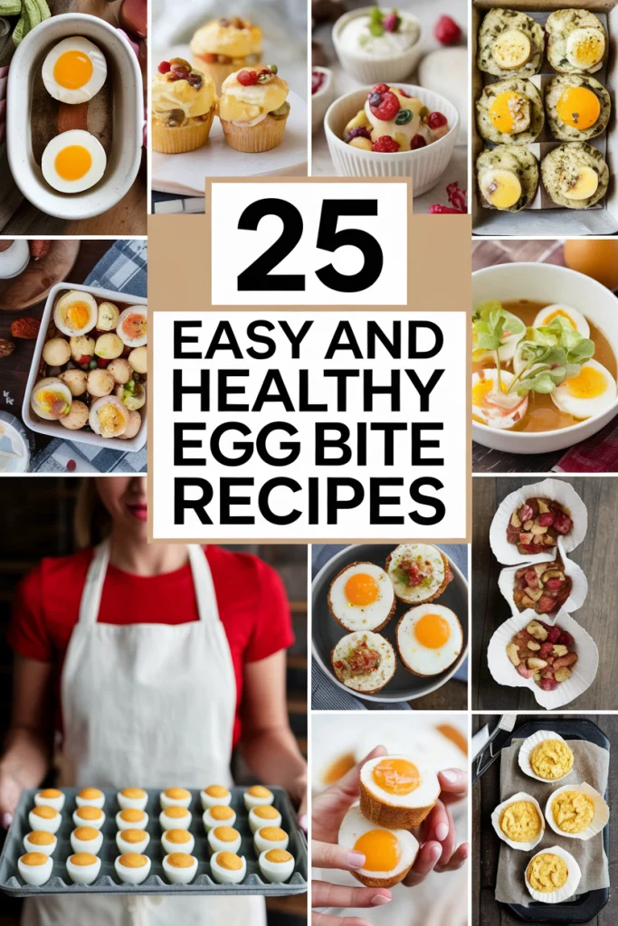 25 Easy and Healthy Egg Bite Recipes 