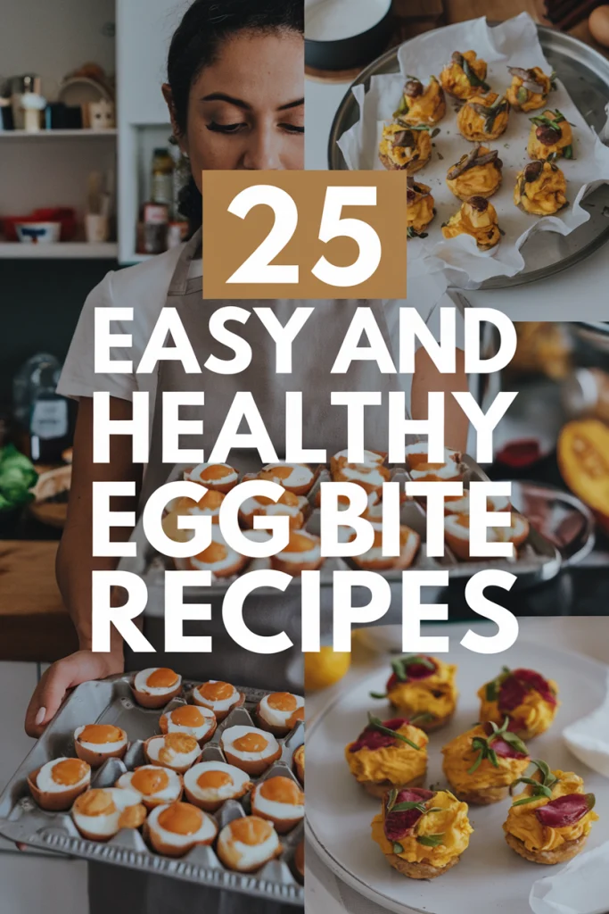 25 Easy and Healthy Egg Bite Recipes 