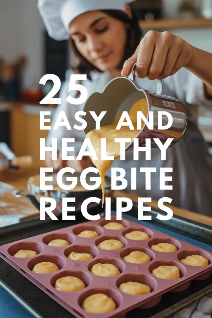 25 Easy and Healthy Egg Bite Recipes 