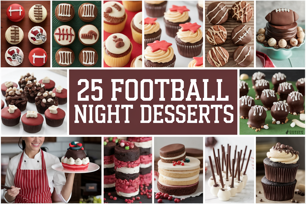 25 Football Night Desserts