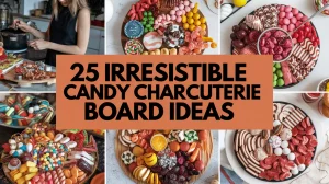 Candy charcuterie boards are a fun and sweet twist on traditional charcuterie, perfect for parties, gatherings, or just a cozy night in. With endless combinations of colorful candies, chocolates, and treats