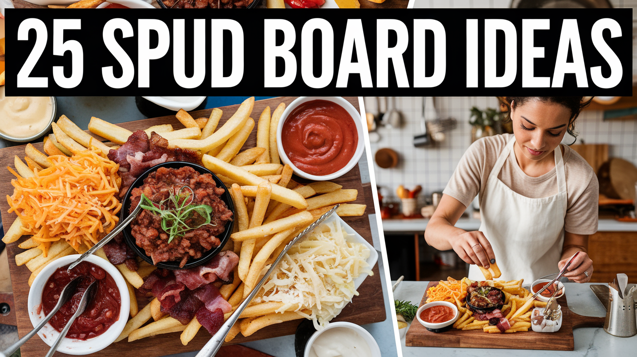 25 Irresistible French Fry and Potato Board Ideas for Every Occasion