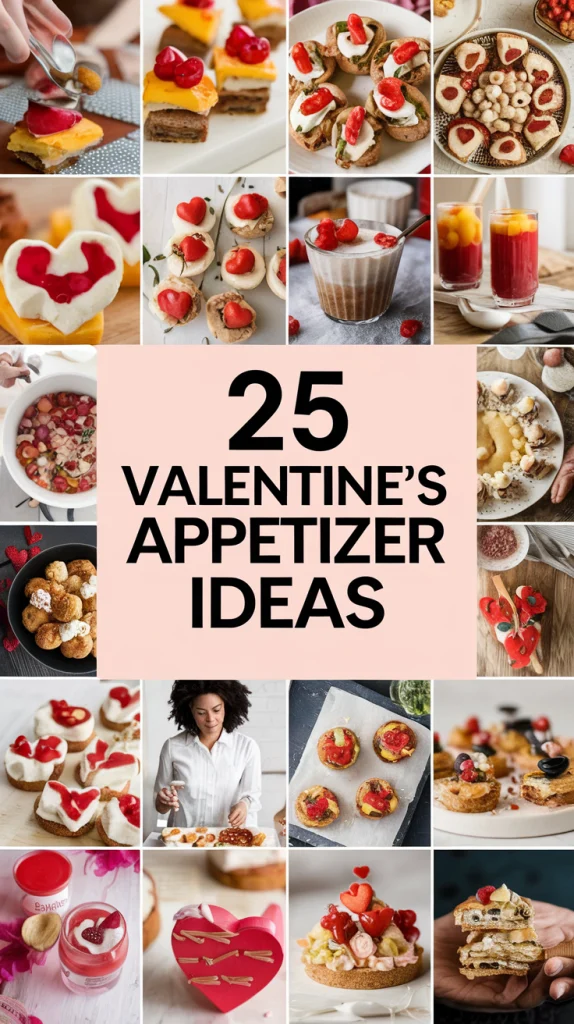 25 valentines appetizer ideas