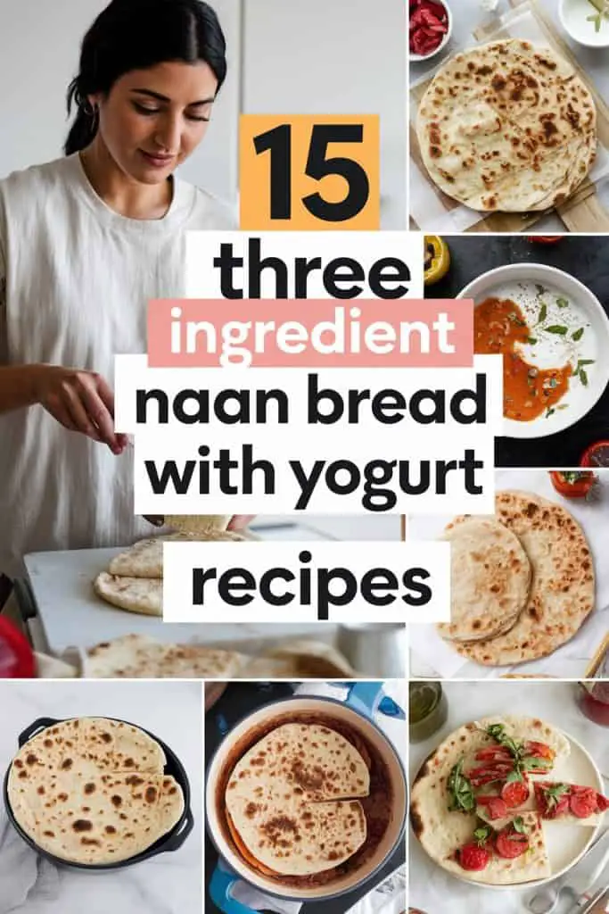 3 Ingredient Naan Bread with Yogurt