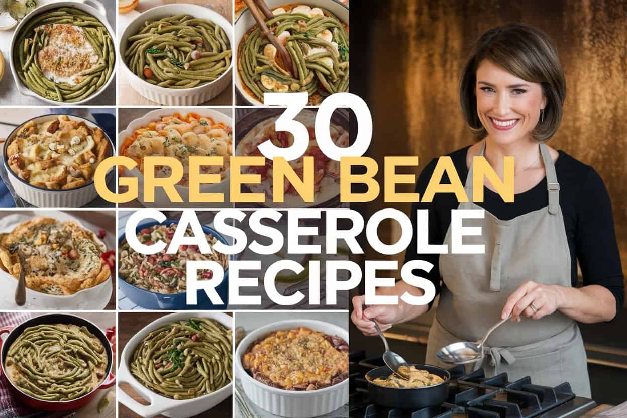 30 green bean casserole recipes that will satisfy your cravings and impress your friends and family. From classic comfort food to creative twists