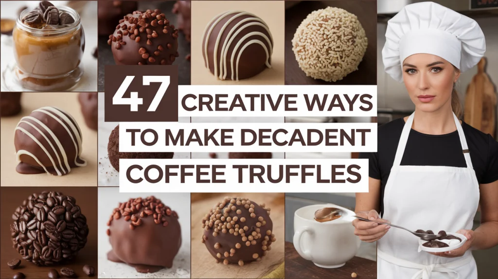 47 Creative Ways to Make Decadent Coffee Truffles