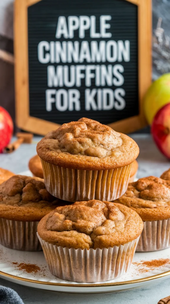 Apple Cinnamon Muffins for Kids
