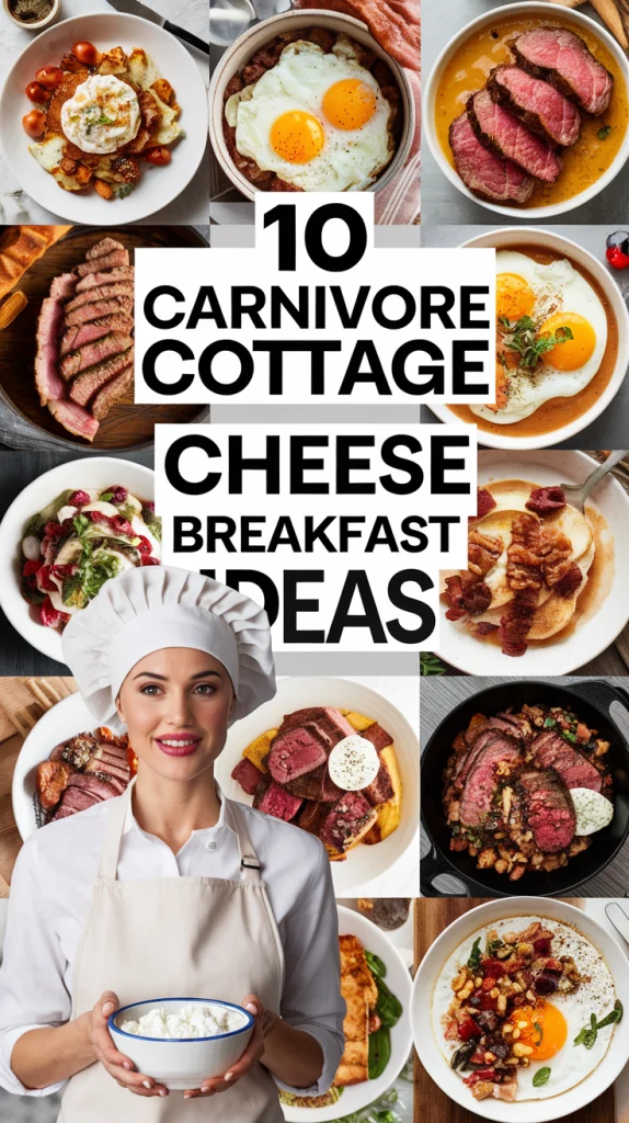  Carnivore Cottage Cheese Breakfast