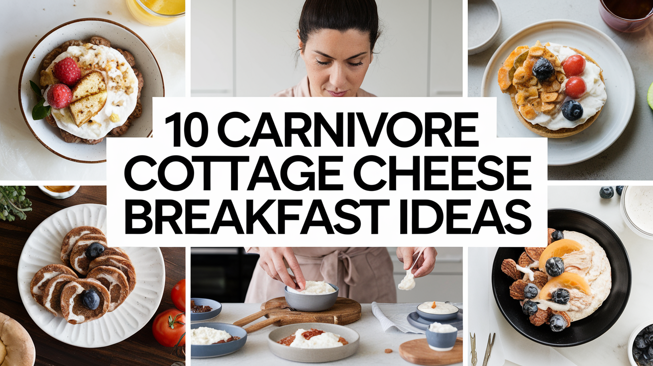 Carnivore Cottage Cheese Breakfast