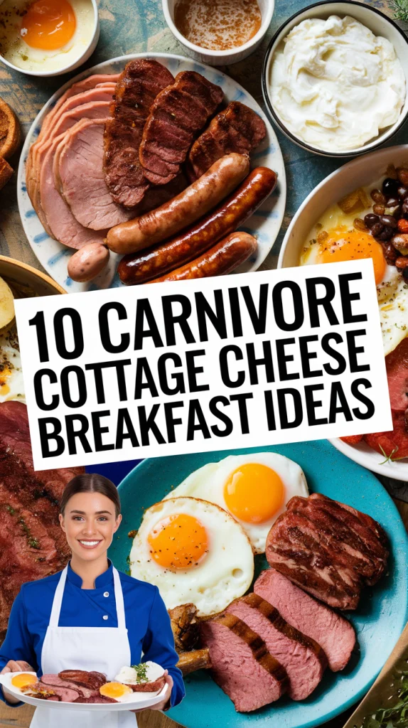  Carnivore Cottage Cheese Breakfast