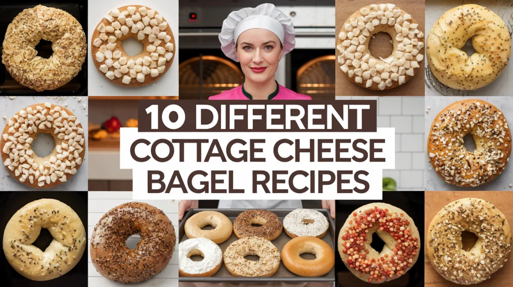 Cottage Cheese Bagels