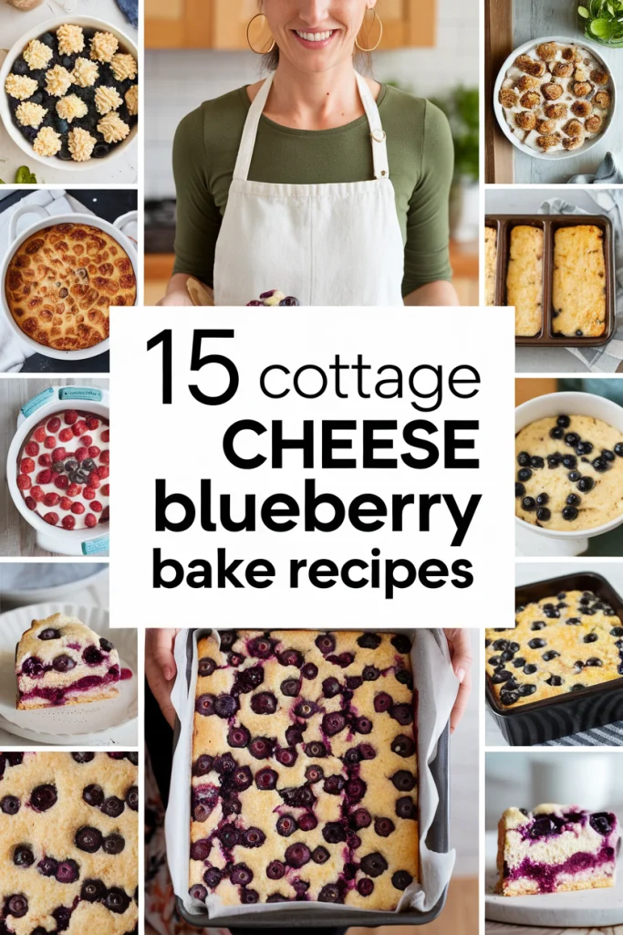 Sweet and Creamy Cottage Cheese Blueberry Bakes You’ll Love