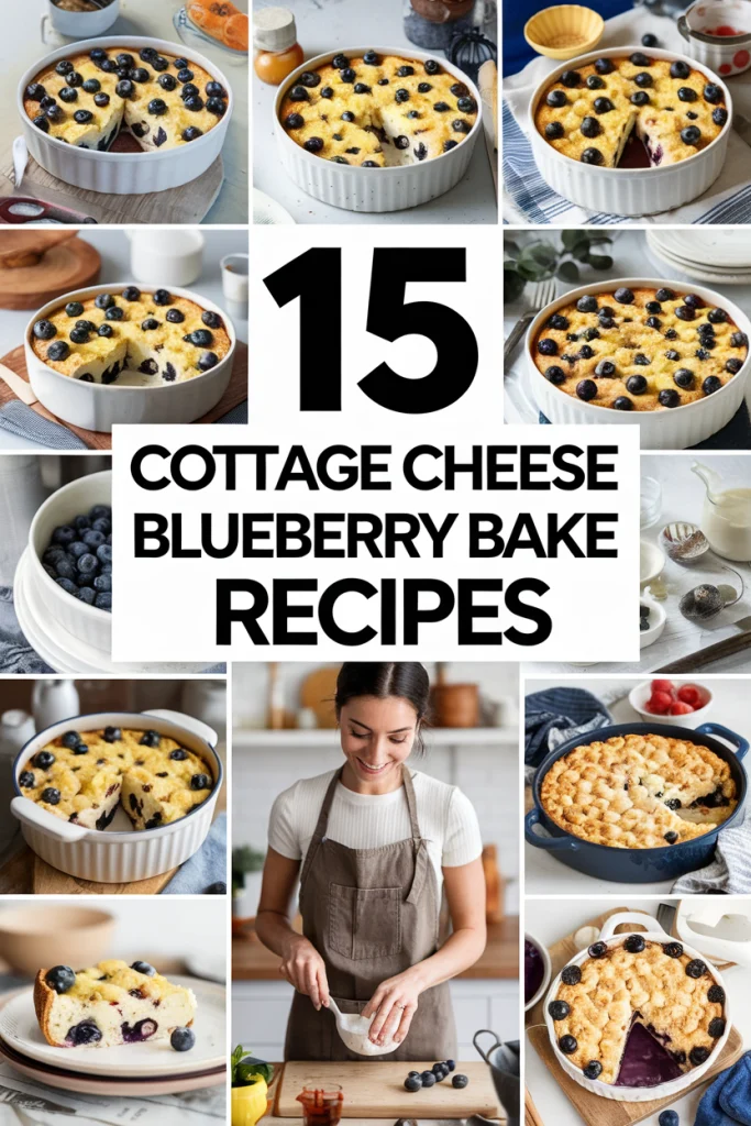 Irresistible Cottage Cheese Blueberry Bakes You’ll Crave Every Morning